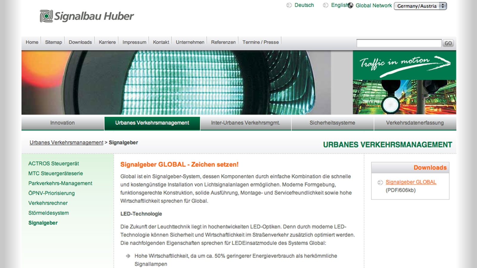 Signalbau Huber | signalbau-huber.com | 2006 (Screen Only 03) © echonet communication